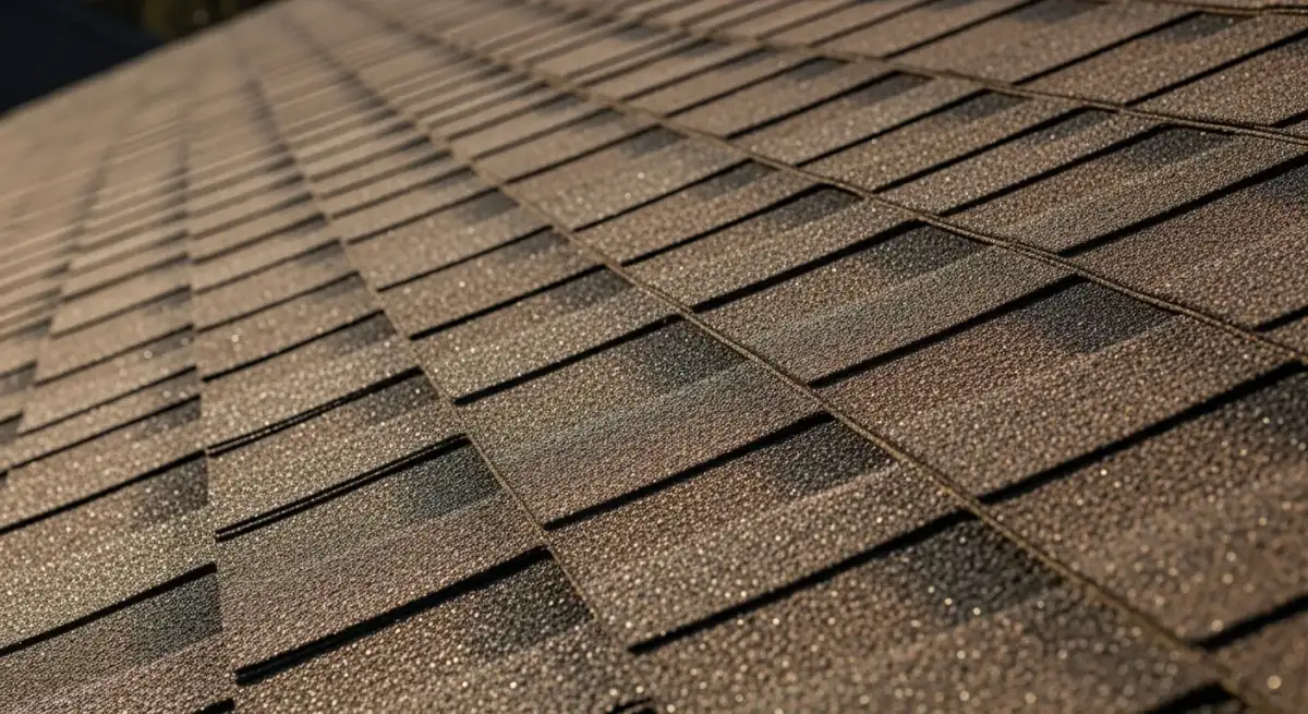 Architectural asphalt shingles installed on a Northern Virginia home in Reston