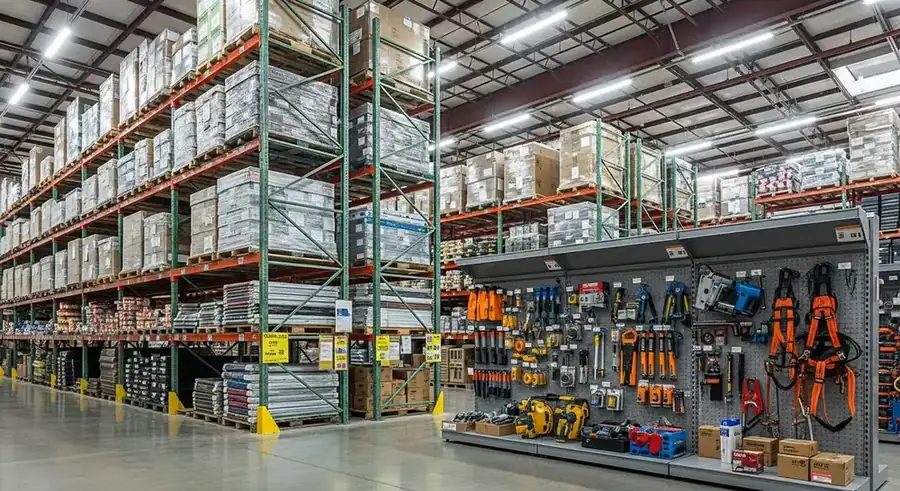 Beacon Roofing Supply professional warehouse and materials