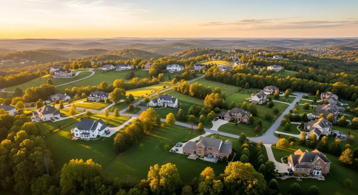 Roofing contractor working on a home in Loudoun County near Ashburn