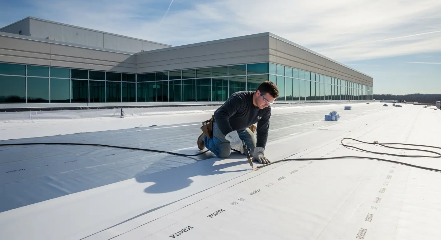 PVC roofing installation McLean VA