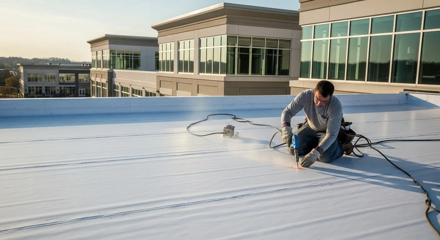 PVC roofing installation Vienna VA